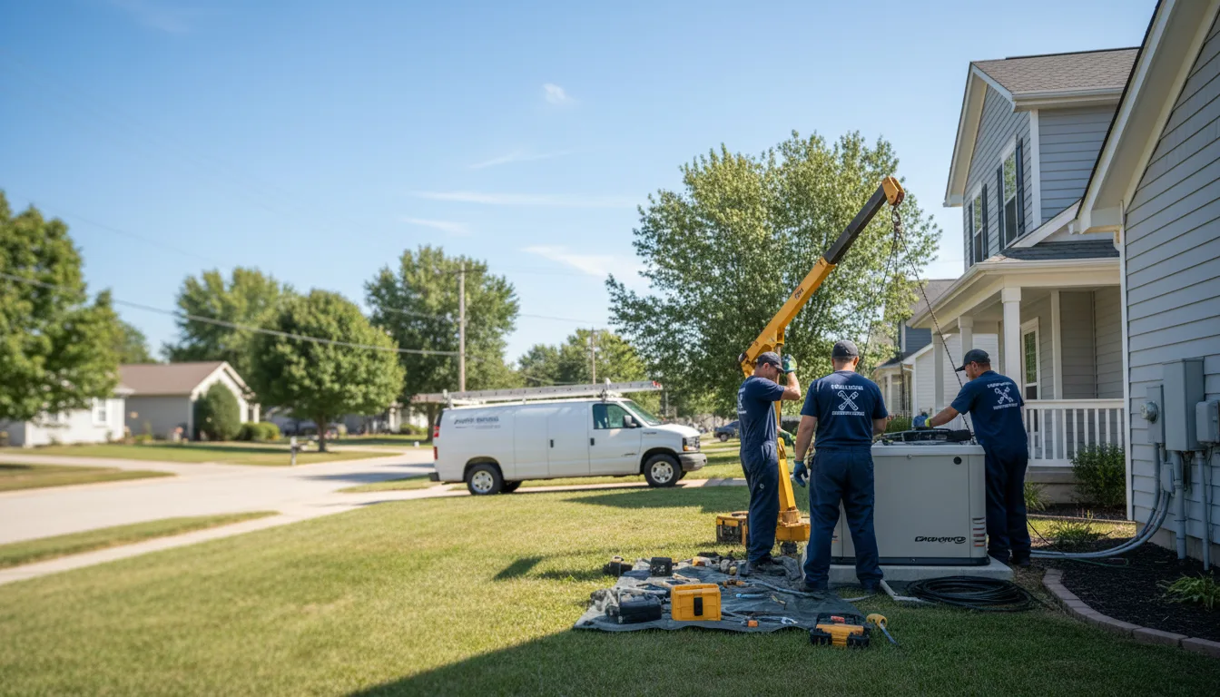 Generator Installation in Banquete, TX near me